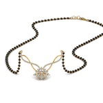 Load image into Gallery viewer, Diamond-Flower-Mangalsutra
