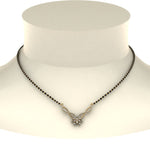 Load image into Gallery viewer, Diamond-Flower-Mangalsutra