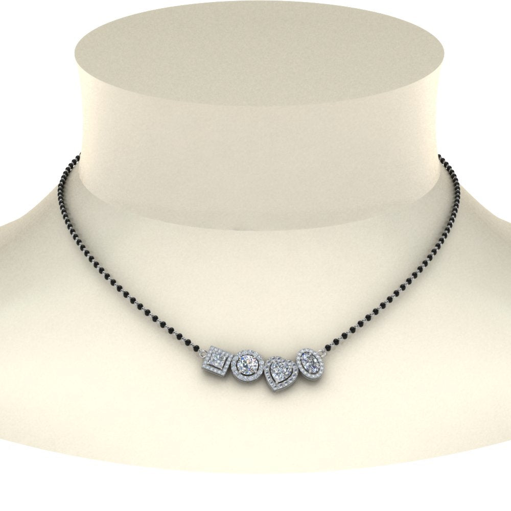 Diamond-Halo-Mangalsutra-Necklace