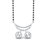 Load image into Gallery viewer, Diamond-Mangalsutra-With-Sun-Signs