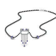Diamond-Pendant-Mangalsutra-For-Bride-With-Sapphire