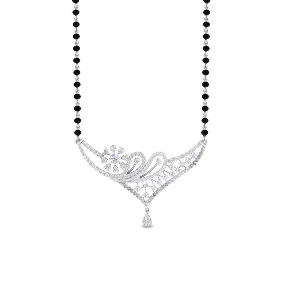 Diamond-Tanmaniya-Mangalsutra
