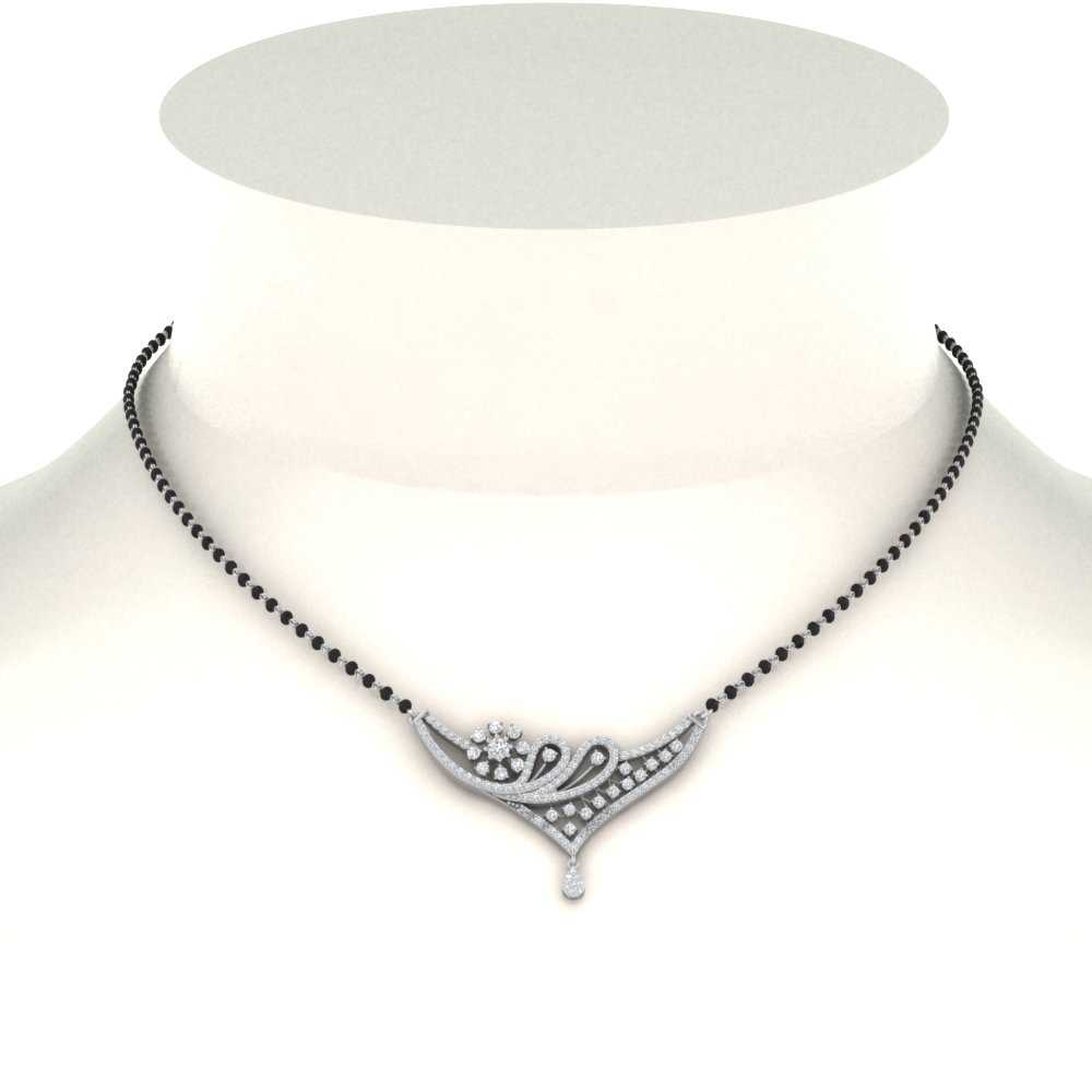 Diamond-Tanmaniya-Mangalsutra