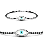 Load image into Gallery viewer, Evil Eye Mangalsutra Bracelet
