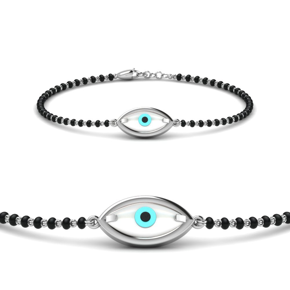 Evil Eye Mangalsutra Bracelet