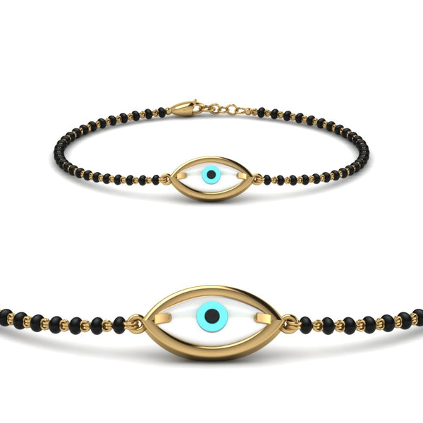 Evil Eye Mangalsutra Bracelet – Mangalsutraonline