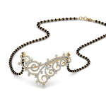 Load image into Gallery viewer, Filigree-Design-Diamond-Mangalsutra
