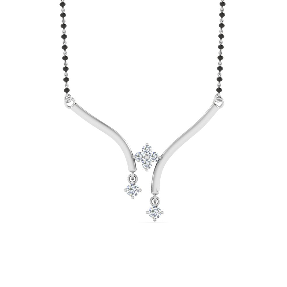 Floating-Diamond-Mangalsutra-Pendant