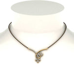 Load image into Gallery viewer, Flower-Diamond-Delicate-Mangalsutra
