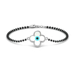 Load image into Gallery viewer, Flower Evil Eye Mangalsutra Bracelet
