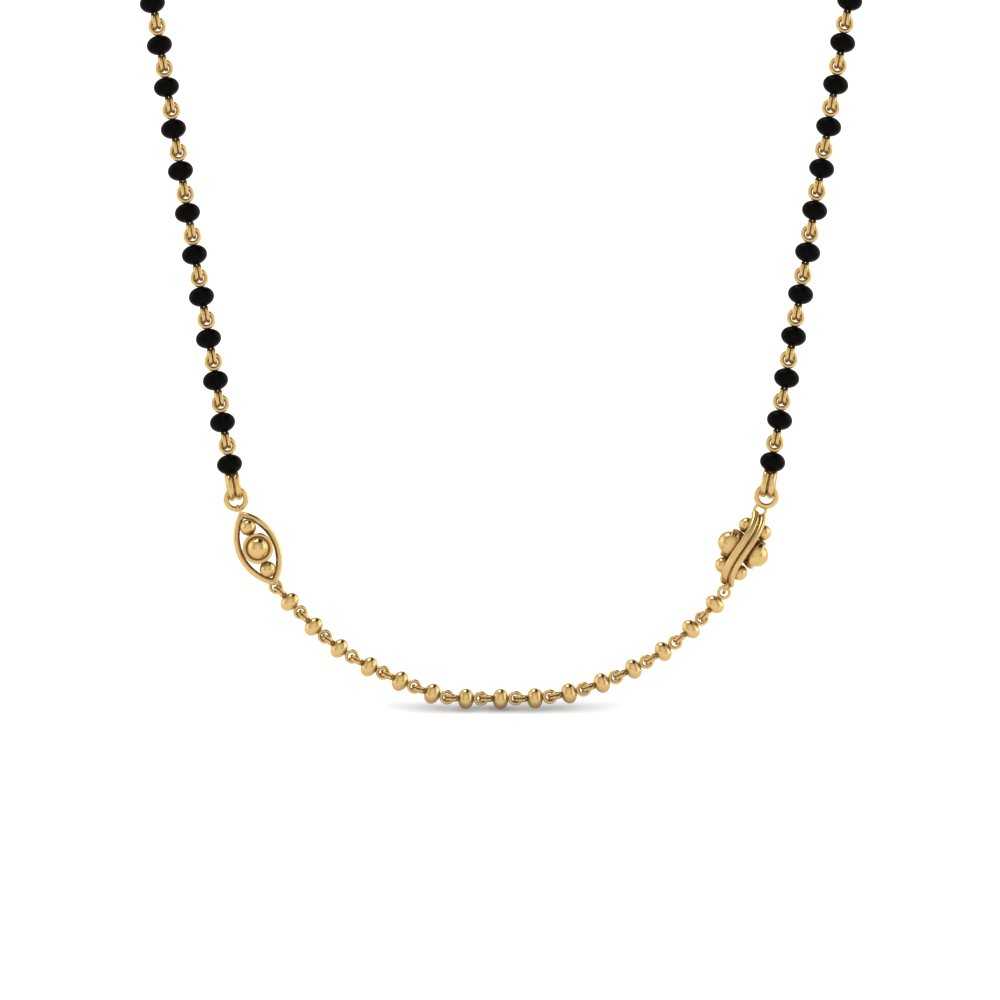 Gold mangalsutra chain only Clearance