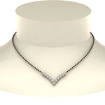 Load image into Gallery viewer, Graduated-Diamond-Mangalsutra
