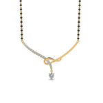 Load image into Gallery viewer, Heart-Diamond-Drop-Mangalsutra-Pendant
