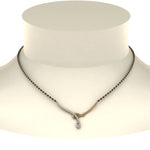 Load image into Gallery viewer, Heart-Diamond-Drop-Mangalsutra-Pendant