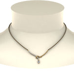 Load image into Gallery viewer, Heart-Diamond-Drop-Mangalsutra-Pendant
