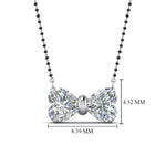 Load image into Gallery viewer, Heart-Diamond-Mangalsutra-For-Women