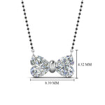 Load image into Gallery viewer, Heart-Diamond-Mangalsutra-For-Women
