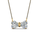 Load image into Gallery viewer, Heart-Diamond-Mangalsutra-For-Women