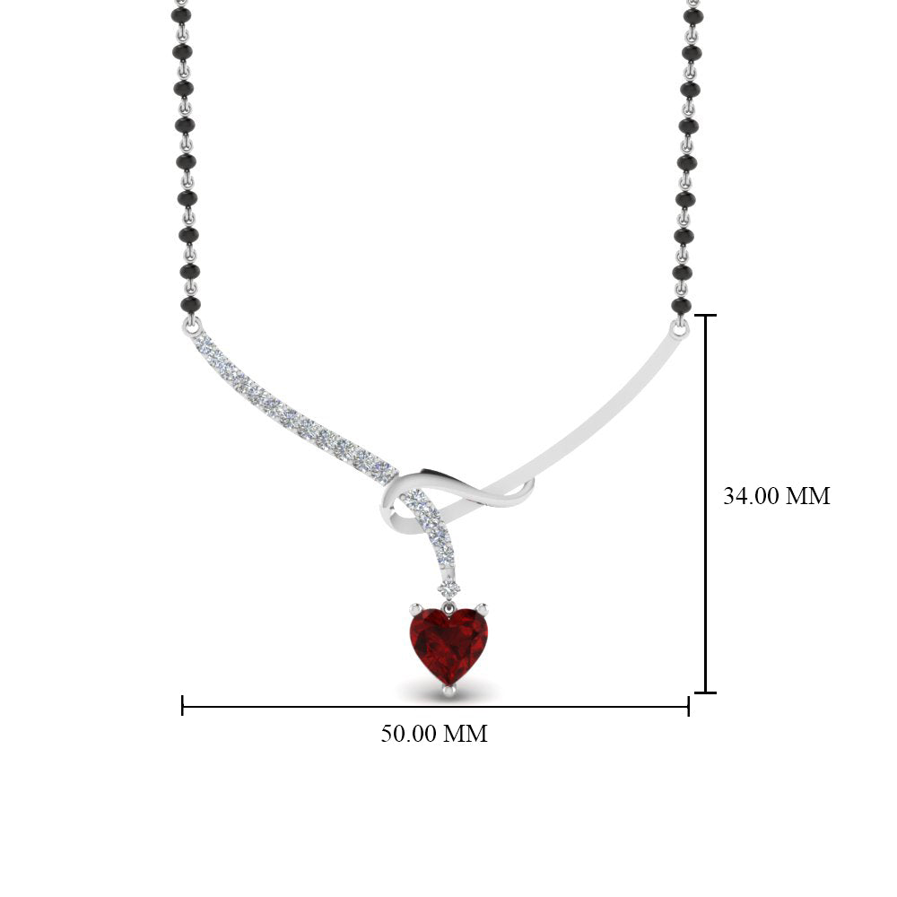 Heart-Ruby-Twist-Diamond-Mangalsutra