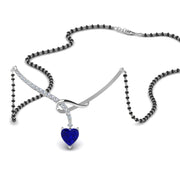 Heart-Sapphire-Twist-Diamond-Mangalsutra