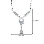 Load image into Gallery viewer, Infinity-Design-Diamond-Mangalsutra

