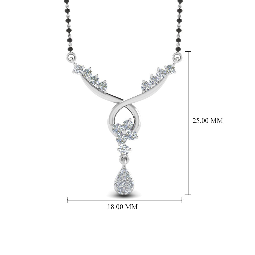 Infinity-Design-Diamond-Mangalsutra