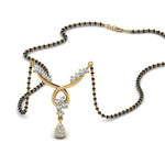 Load image into Gallery viewer, Infinity-Design-Diamond-Mangalsutra