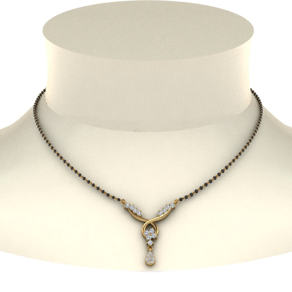 Infinity-Design-Diamond-Mangalsutra