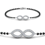 Load image into Gallery viewer, Infinity Mangalsutra Bracelet
