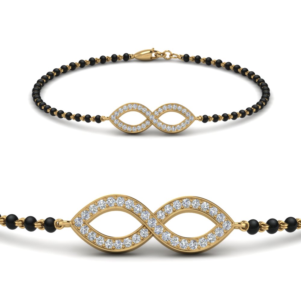 Infinity Mangalsutra Bracelet