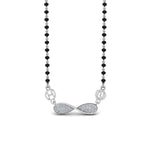 Load image into Gallery viewer, Infinity Diamond Mangalsutra Sun Sign
