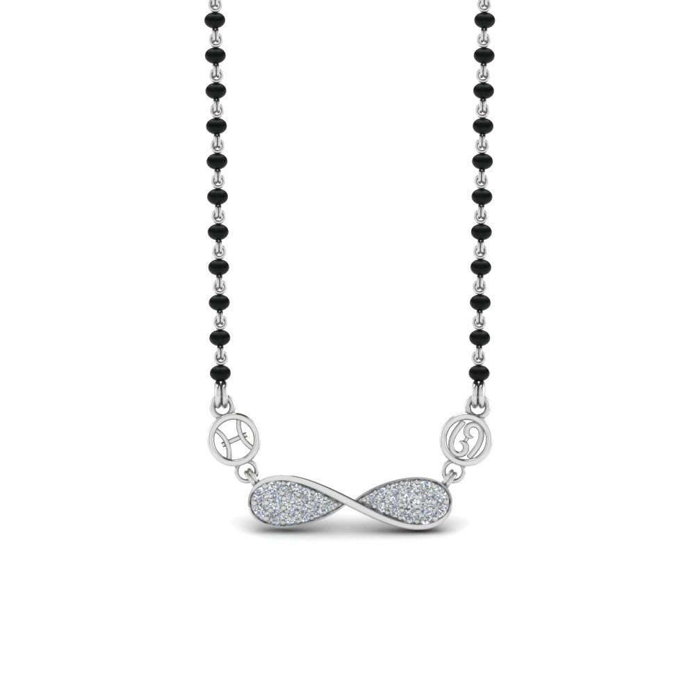Infinity Diamond Mangalsutra Sun Sign