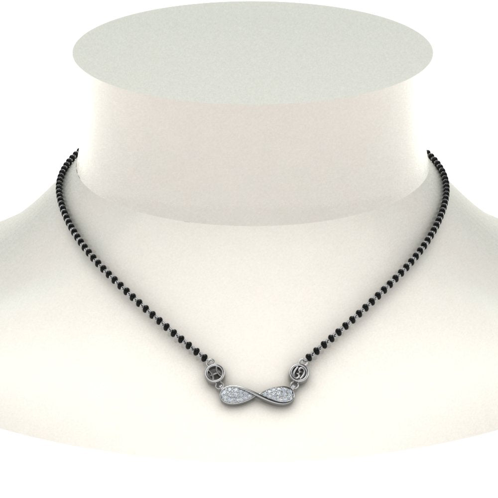 Infinity Diamond Mangalsutra Sun Sign