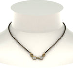 Load image into Gallery viewer, Infinity-Diamond-Mangalsutra-Sun-Sign
