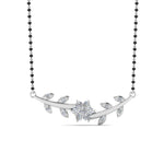 Load image into Gallery viewer, Leaves-Design-Diamond-Mangalsutra
