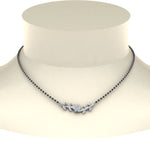 Load image into Gallery viewer, Leaves-Design-Diamond-Mangalsutra