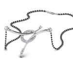 Load image into Gallery viewer, Love-Knot-Diamond-Mangalsutra
