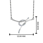 Load image into Gallery viewer, Love Knot Diamond Mangalsutra
