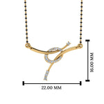 Load image into Gallery viewer, Love Knot Diamond Mangalsutra
