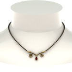 Load image into Gallery viewer, Mangalsutra-Ruby-Pendant-Zodiac-Sign