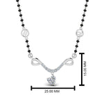 Load image into Gallery viewer, Mangalsutra-Sun-Sign-Diamond-With-Beads