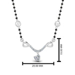Load image into Gallery viewer, Mangalsutra-Sun-Sign-Diamond-With-Beads
