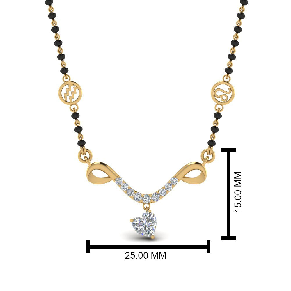 Mangalsutra-Sun-Sign-Diamond-With-Beads