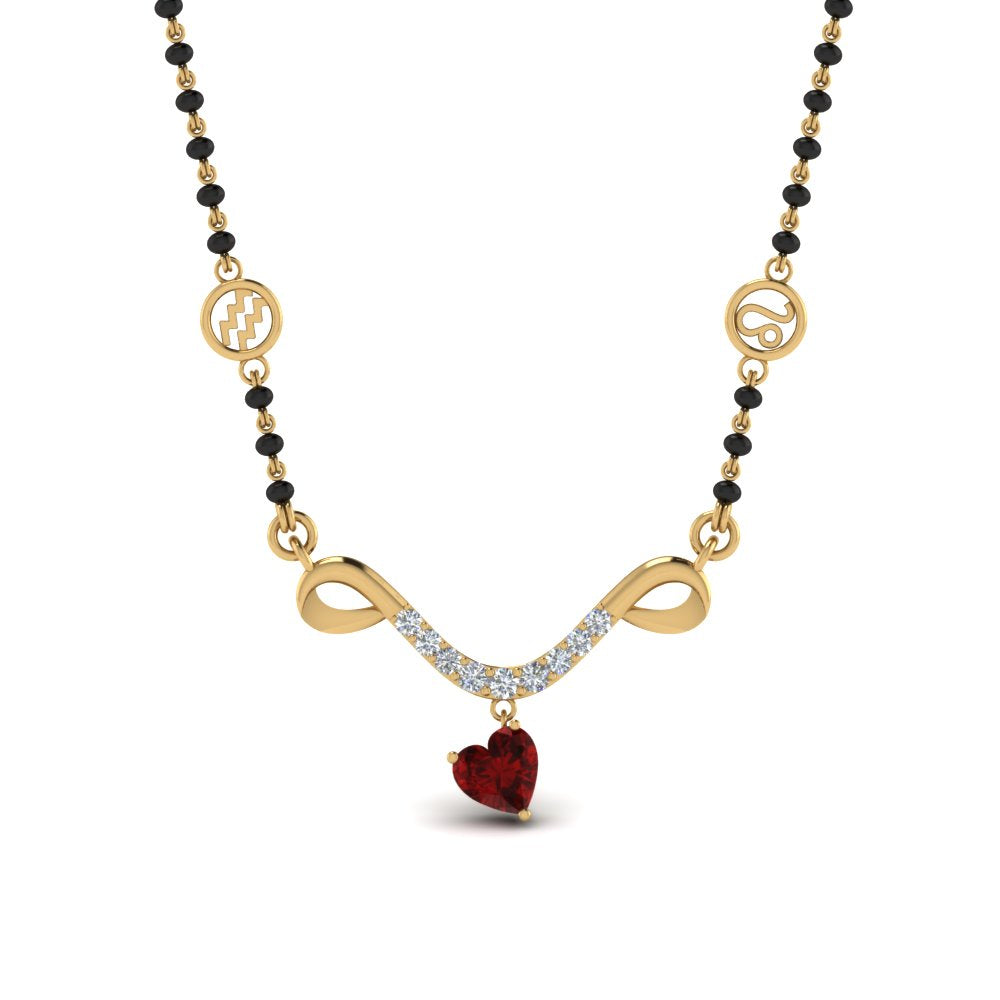 Mangalsutra-Sun-Sign-Ruby-With-Beads