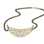 Load image into Gallery viewer, Marquise-Smile-Diamond-Mangalsutra