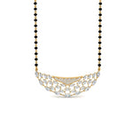 Load image into Gallery viewer, Marquise-Smile-Diamond-Mangalsutra
