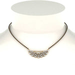 Load image into Gallery viewer, Marquise-Smile-Diamond-Mangalsutra
