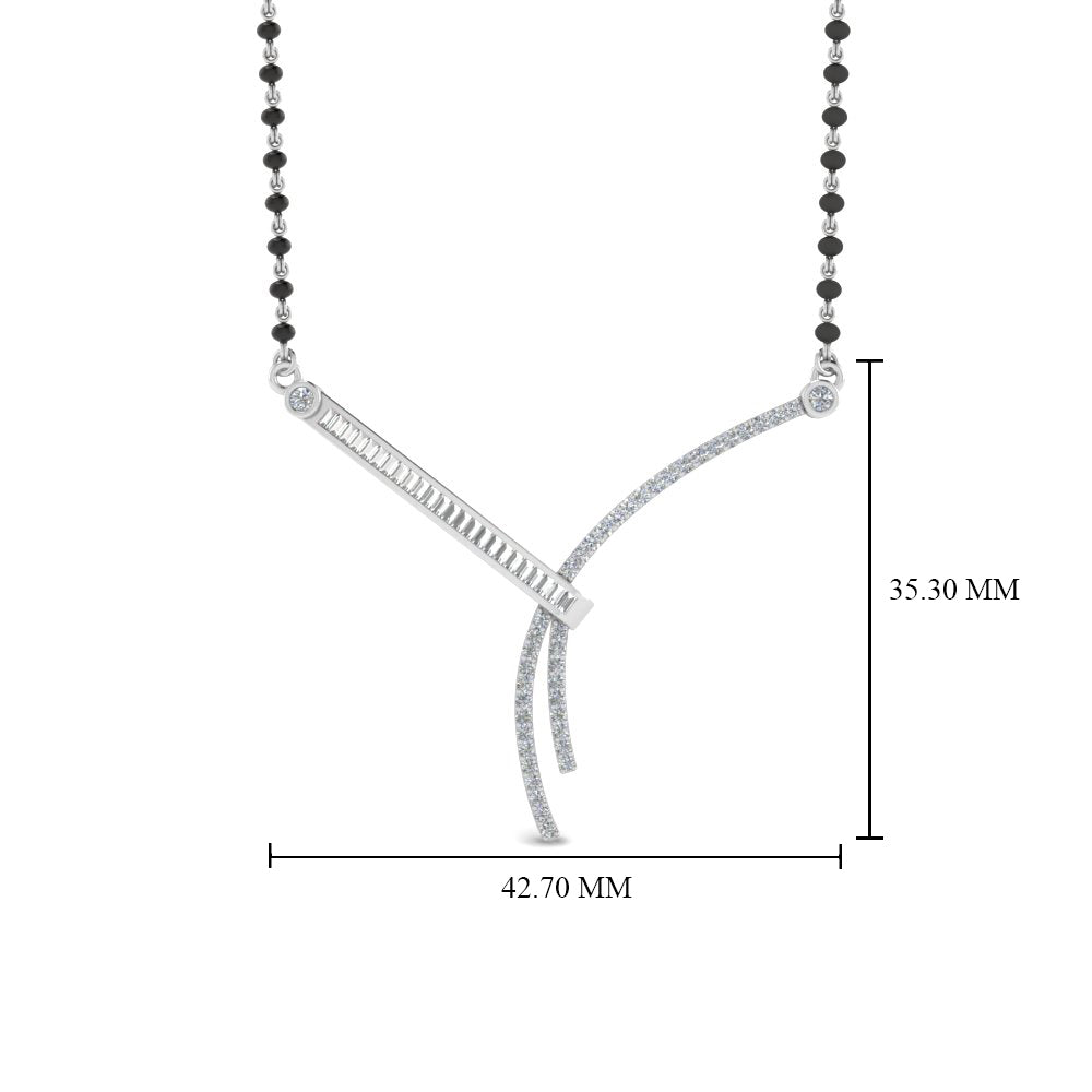 Modern-Mangalsutra-With-Diamonds