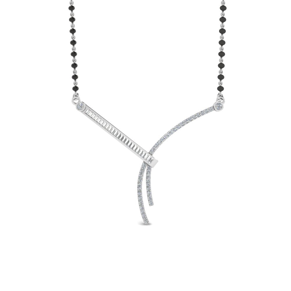 Modern-Mangalsutra-With-Diamonds