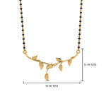 Load image into Gallery viewer, Nature Inspired Gold Mangalsutra
